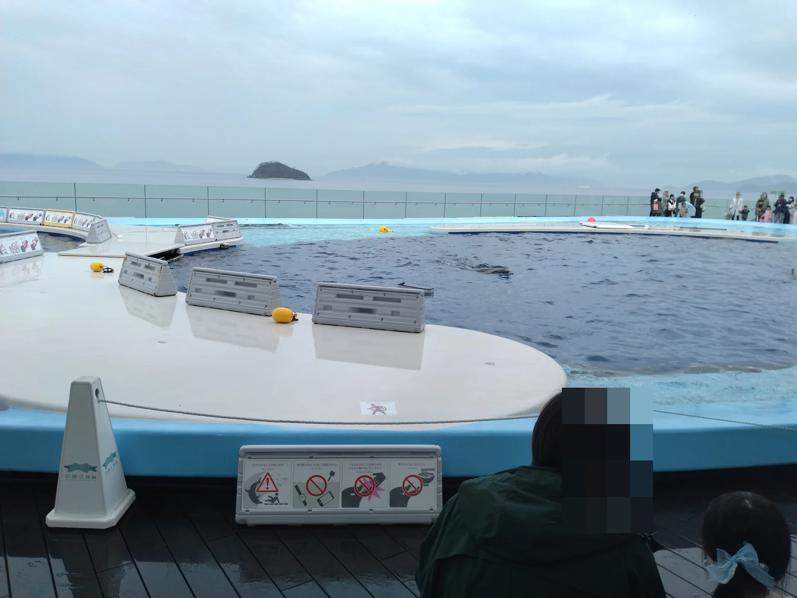 四国水族館の海辺
