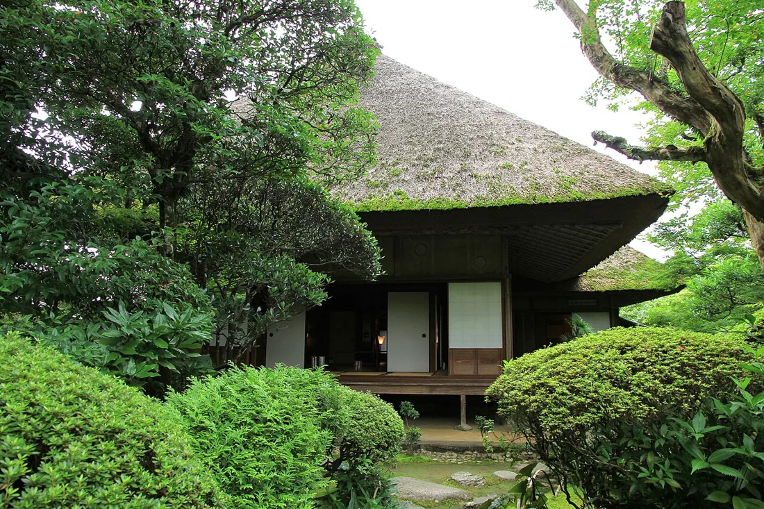 臥龍山荘の風景