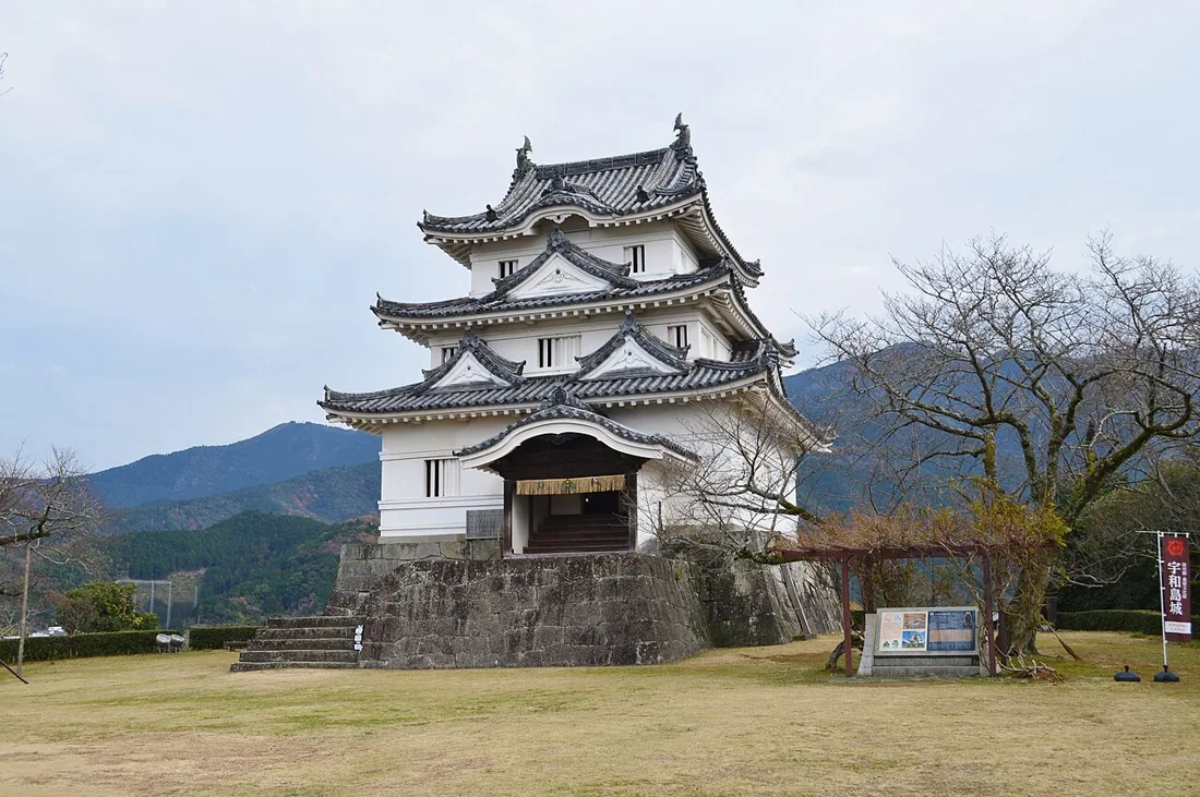 宇和島城の風景