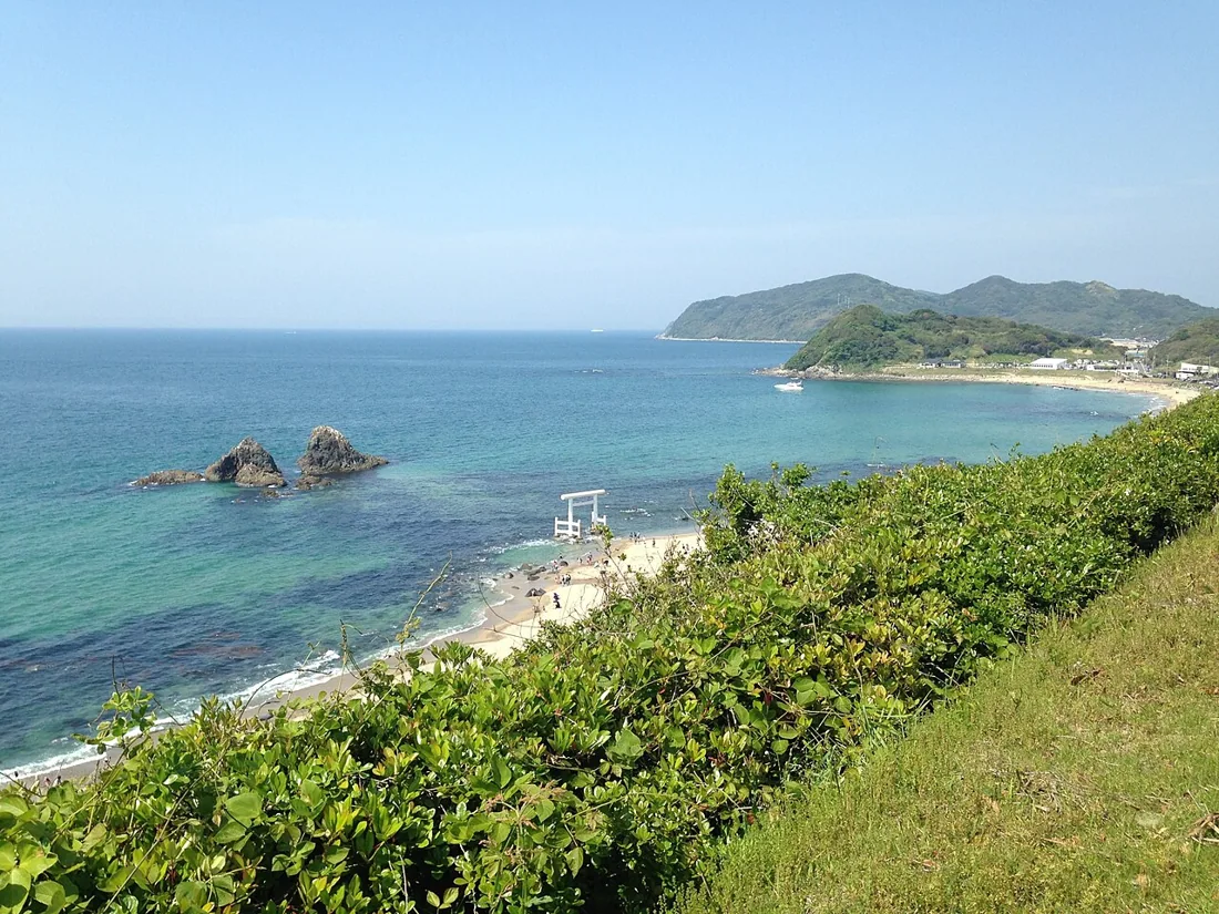 桜井二見ヶ浦の風景
