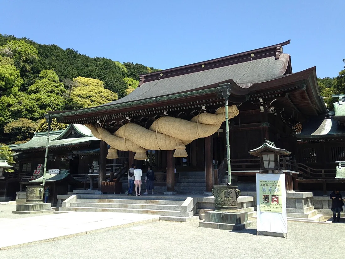 宮地嶽神社の風景
