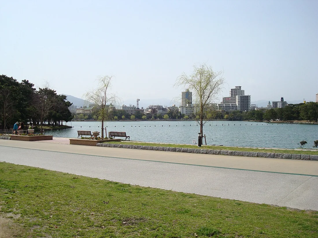 大濠公園の風景