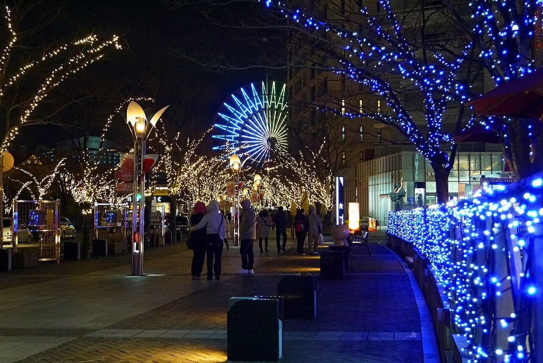 神戸ハーバーランドの風景