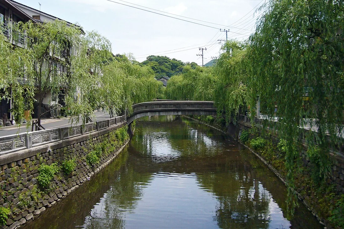 城崎温泉の外湯めぐりの風景