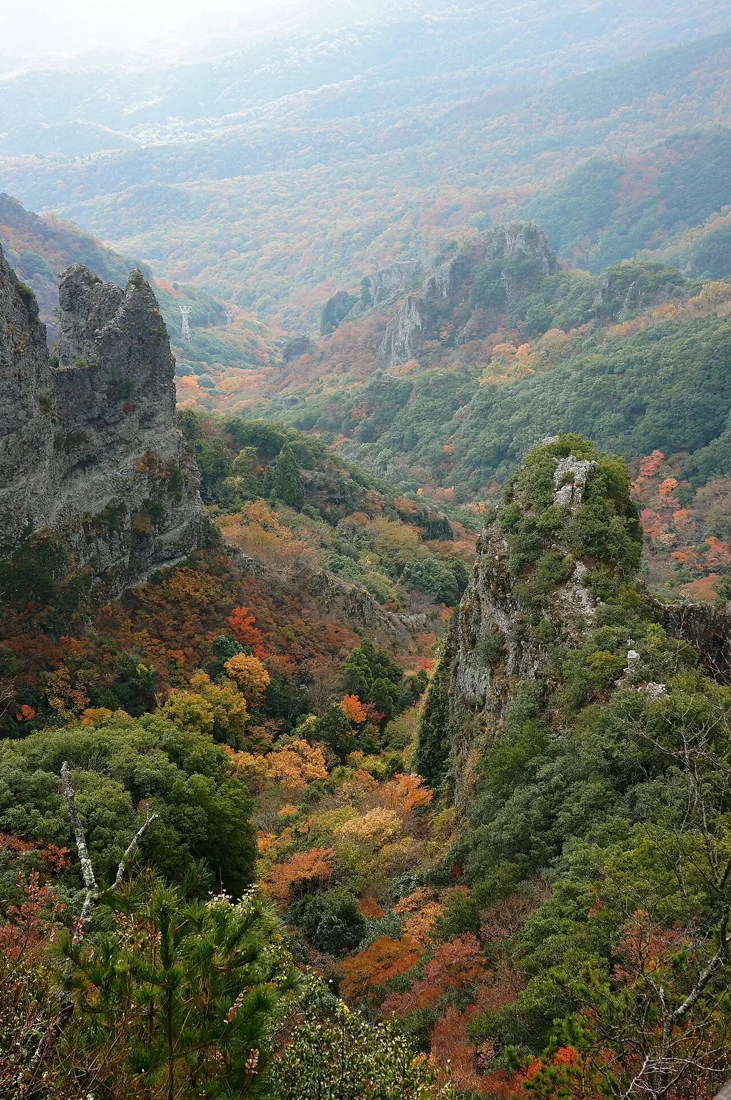 寒霞渓の風景