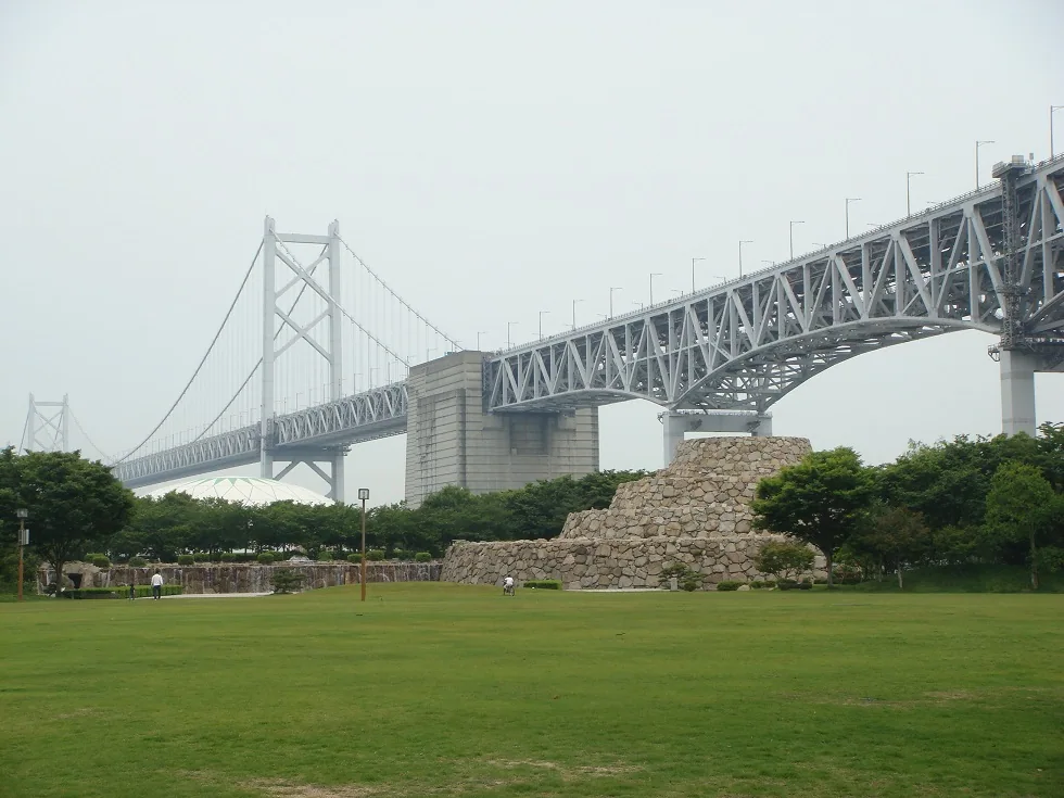 瀬戸大橋記念公園の風景