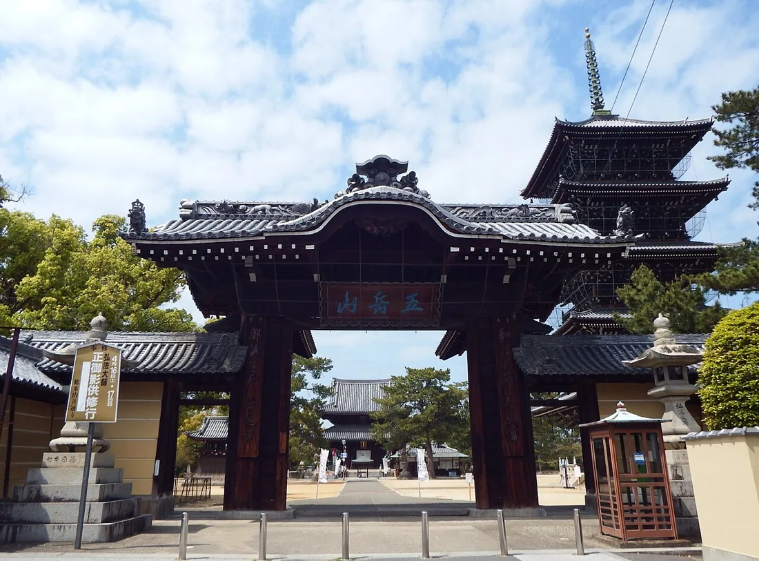 総本山善通寺の風景
