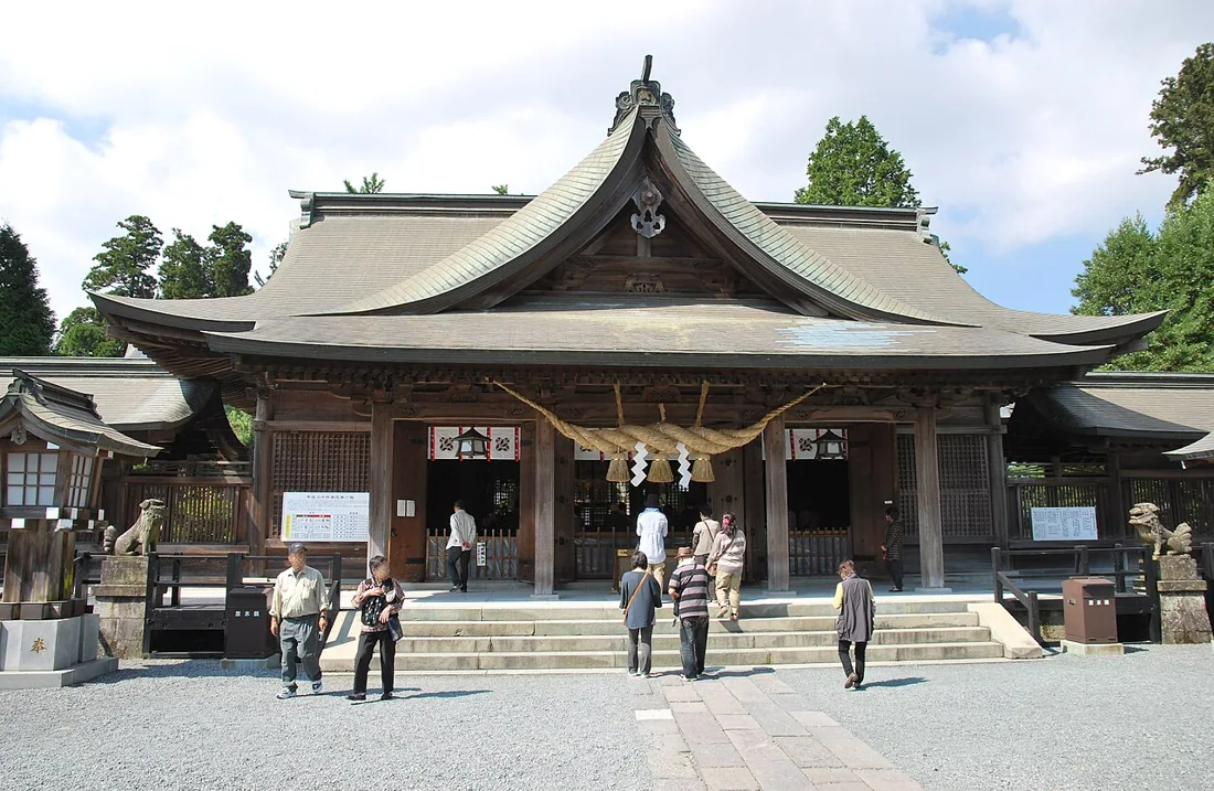 阿蘇神社の風景