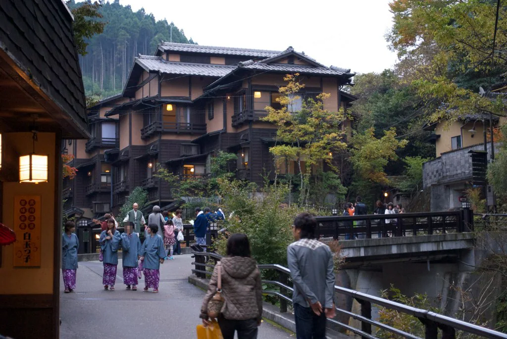黒川温泉の風景