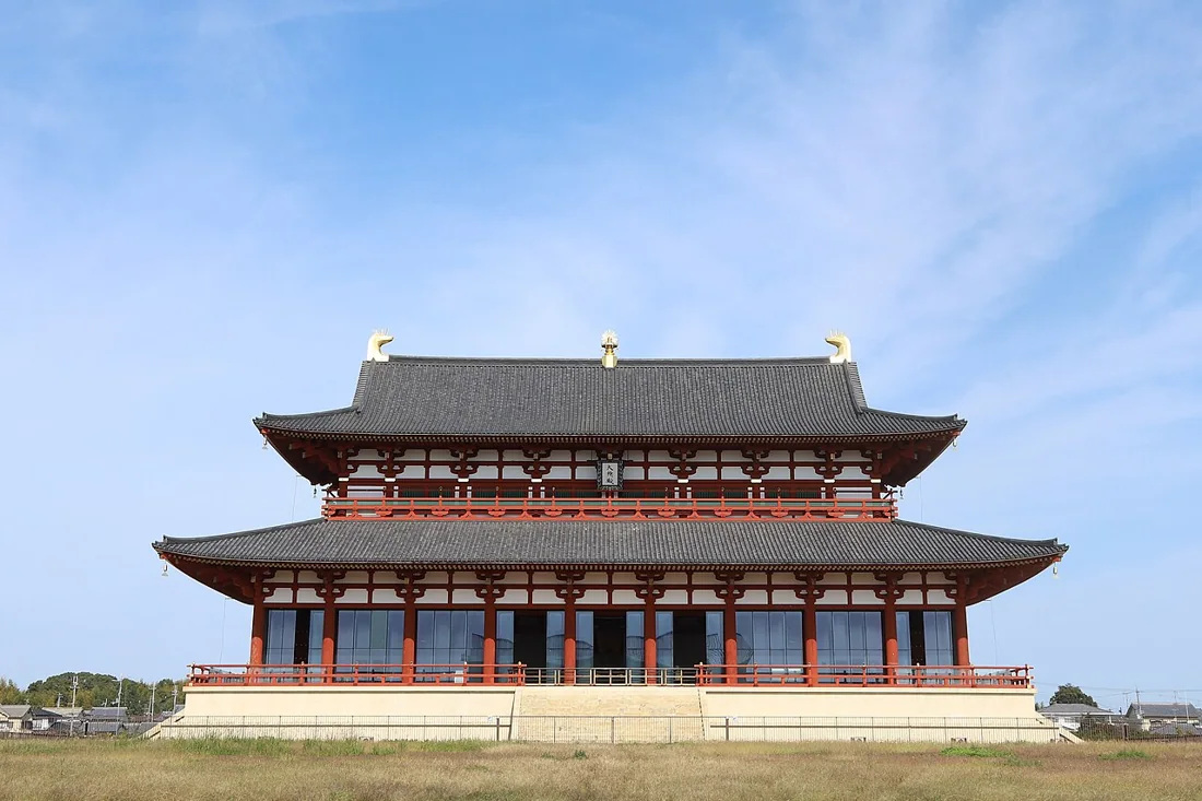 平城宮跡歴史公園の風景