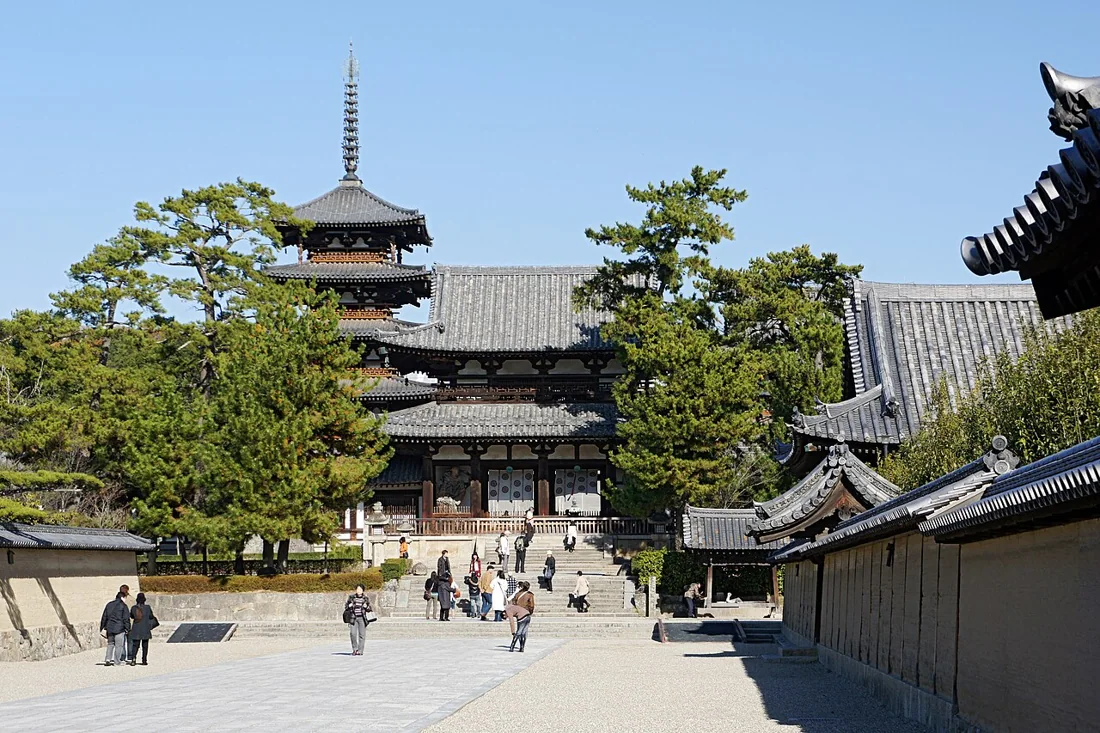 法隆寺の風景