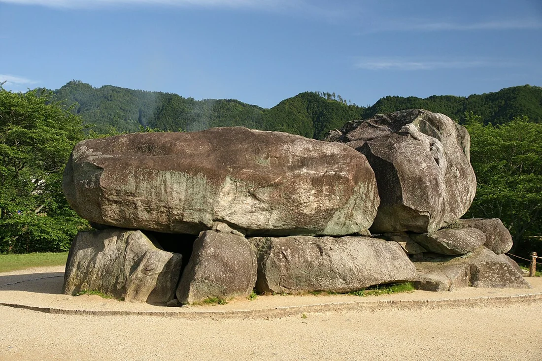 石舞台古墳の風景