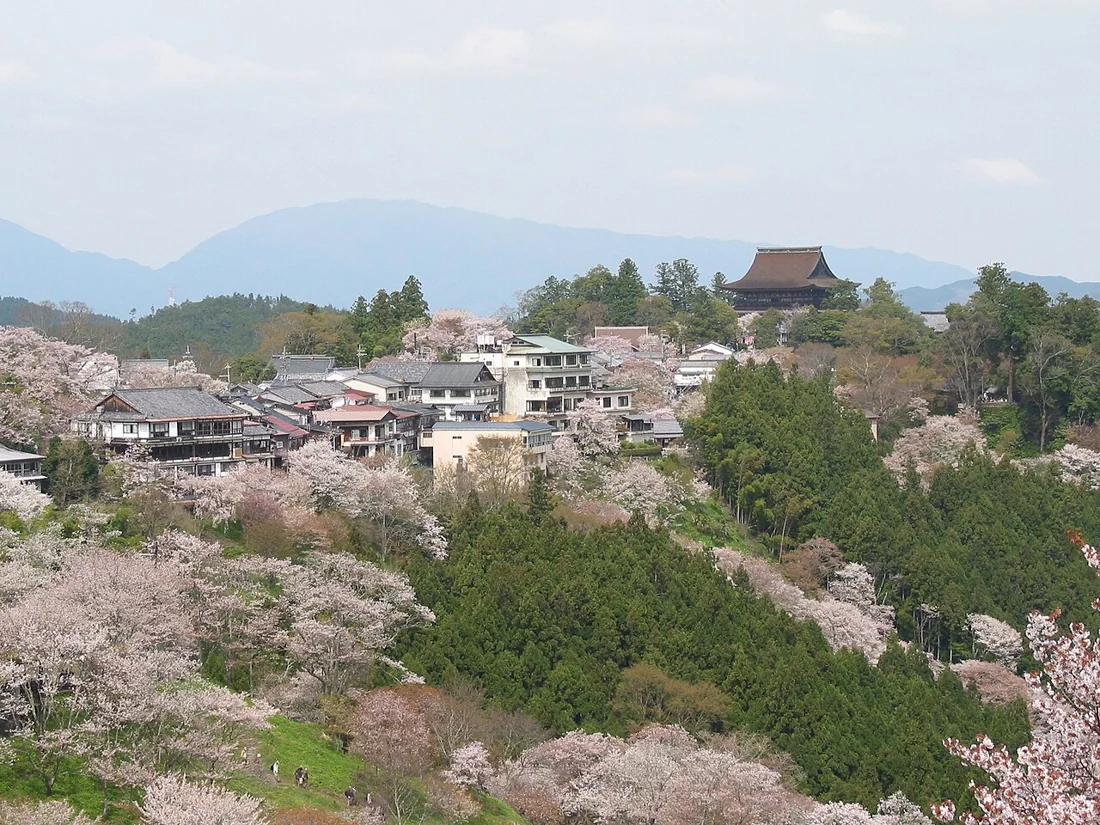 吉野山の風景