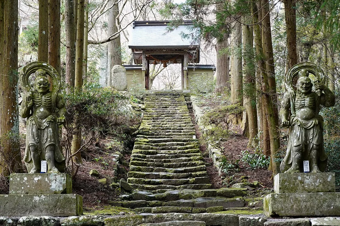 両子寺の風景