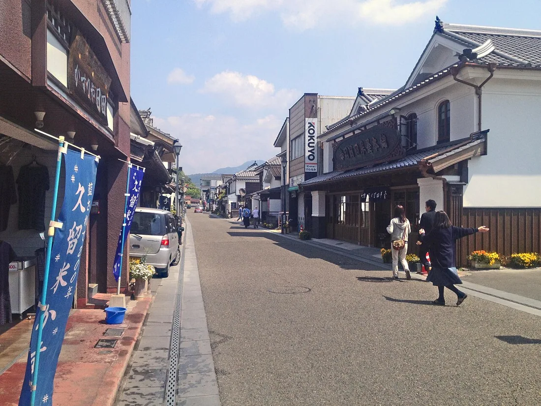 日田豆田町の風景