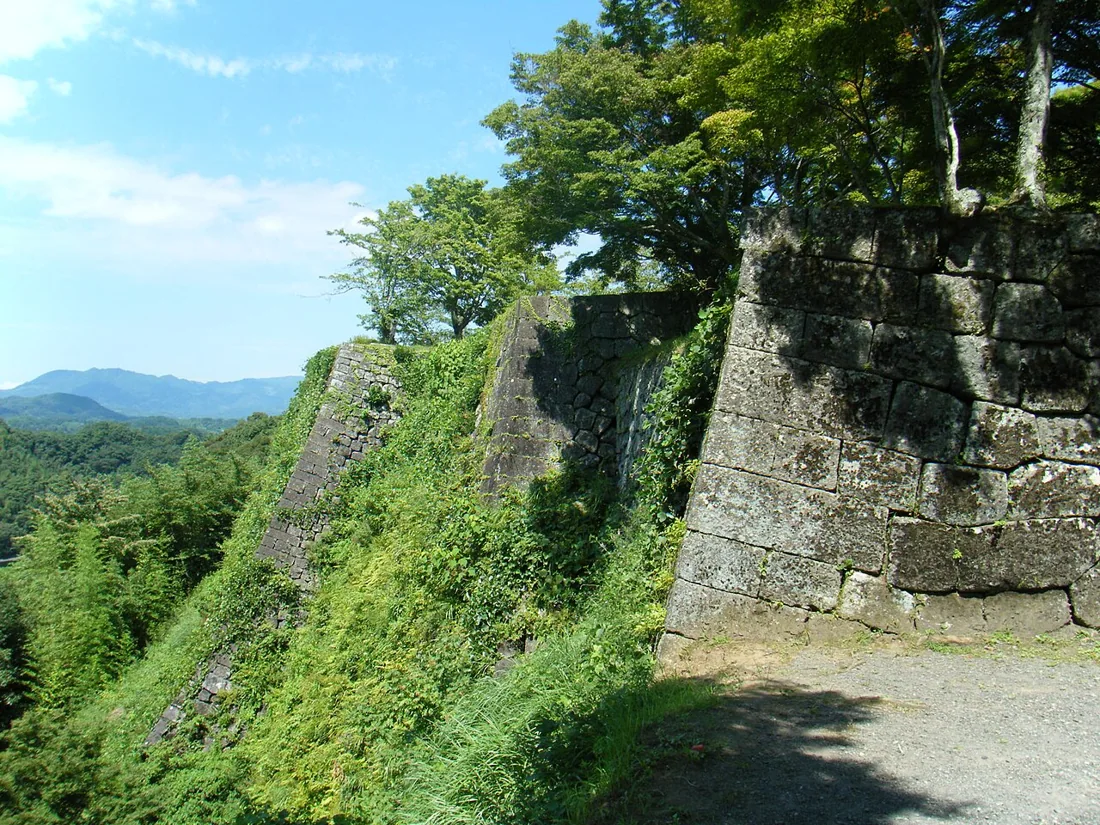 岡城跡の風景