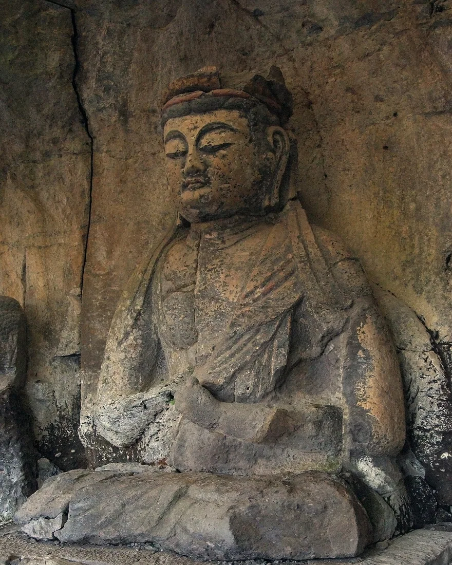 国宝 臼杵石仏の風景