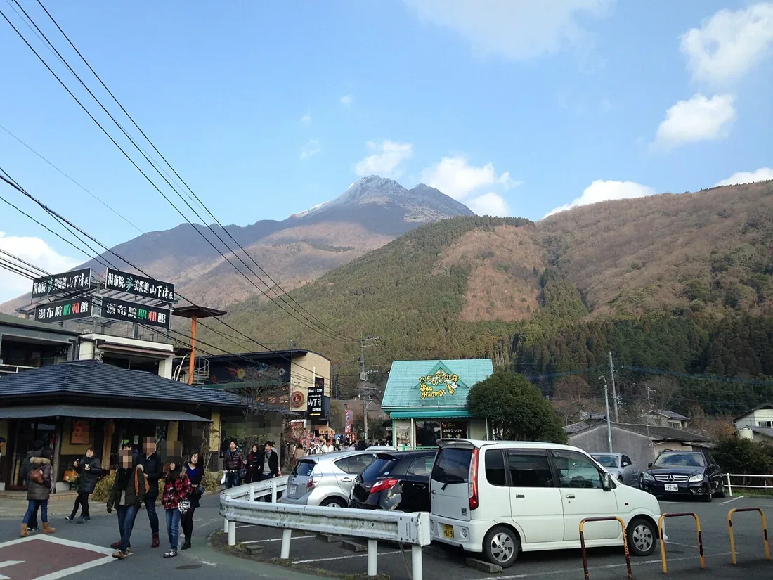 湯の坪街道の風景