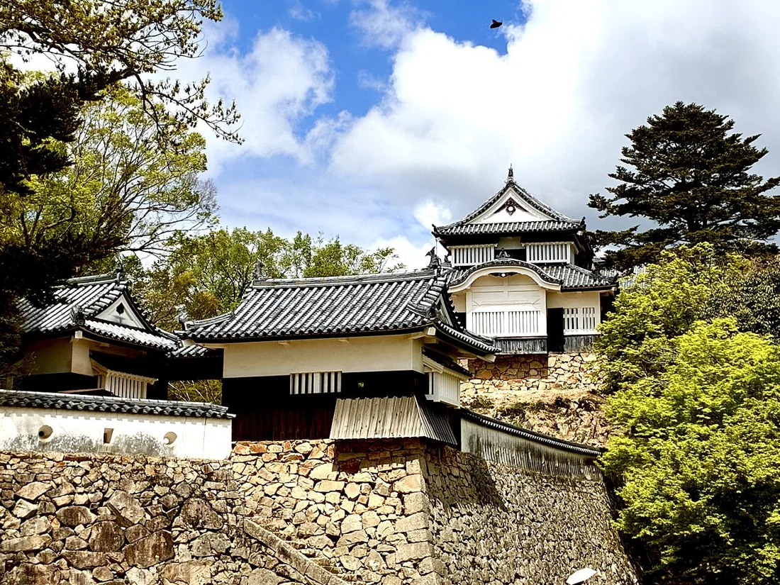 備中松山城の風景