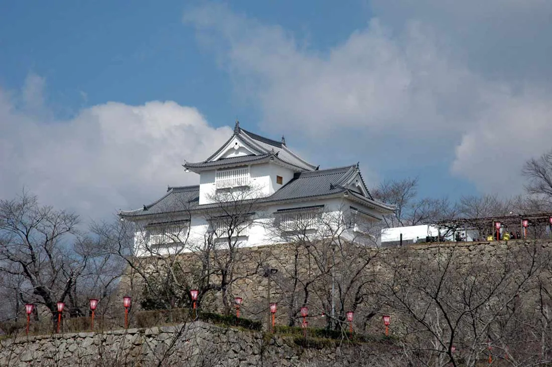 津山城・鶴山公園の風景