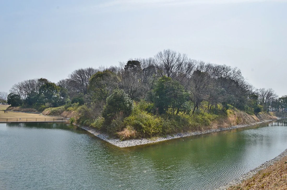 今城塚古墳公園の風景