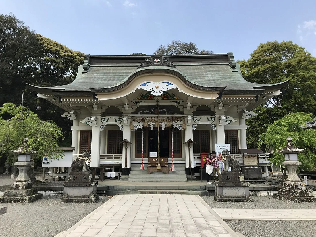 武雄神社の風景