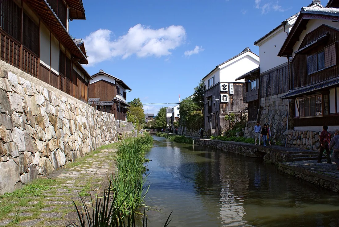 八幡堀の風景