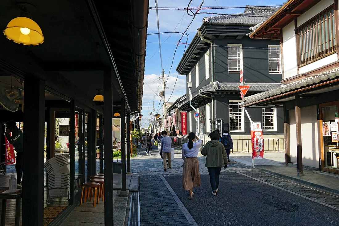 黒壁スクエアの風景