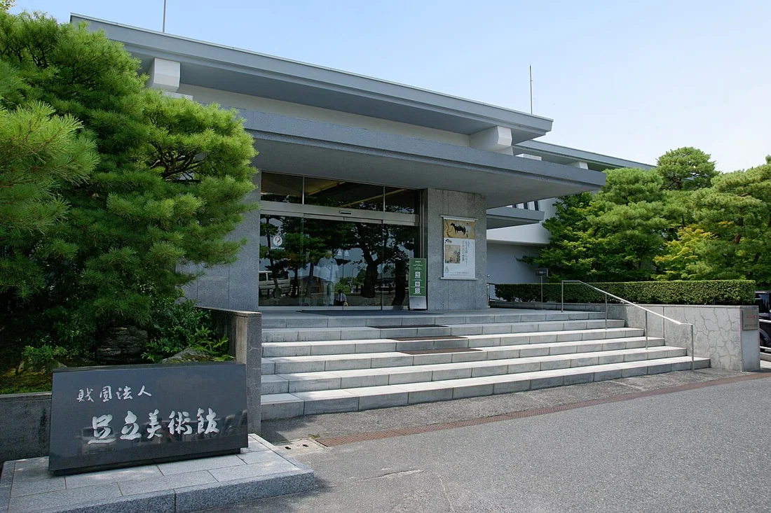 足立美術館の風景