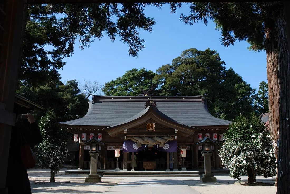 八重垣神社の風景
