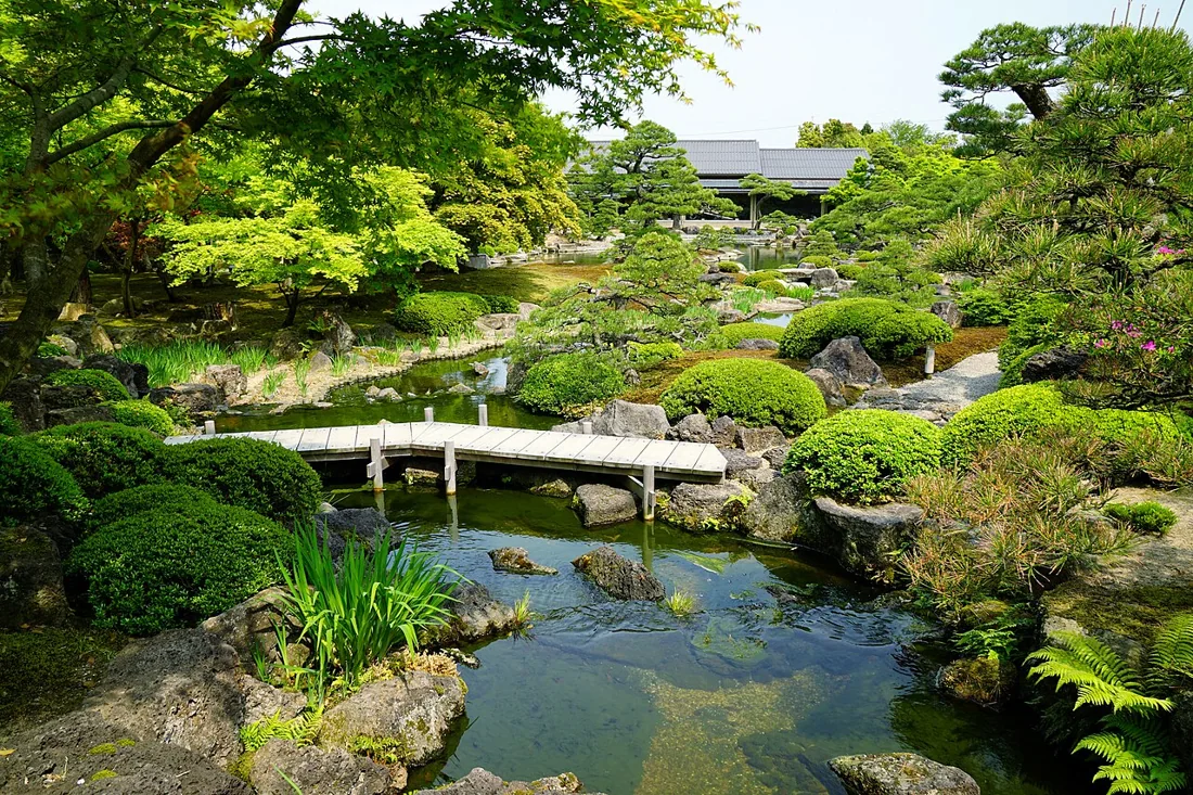 由志園の風景