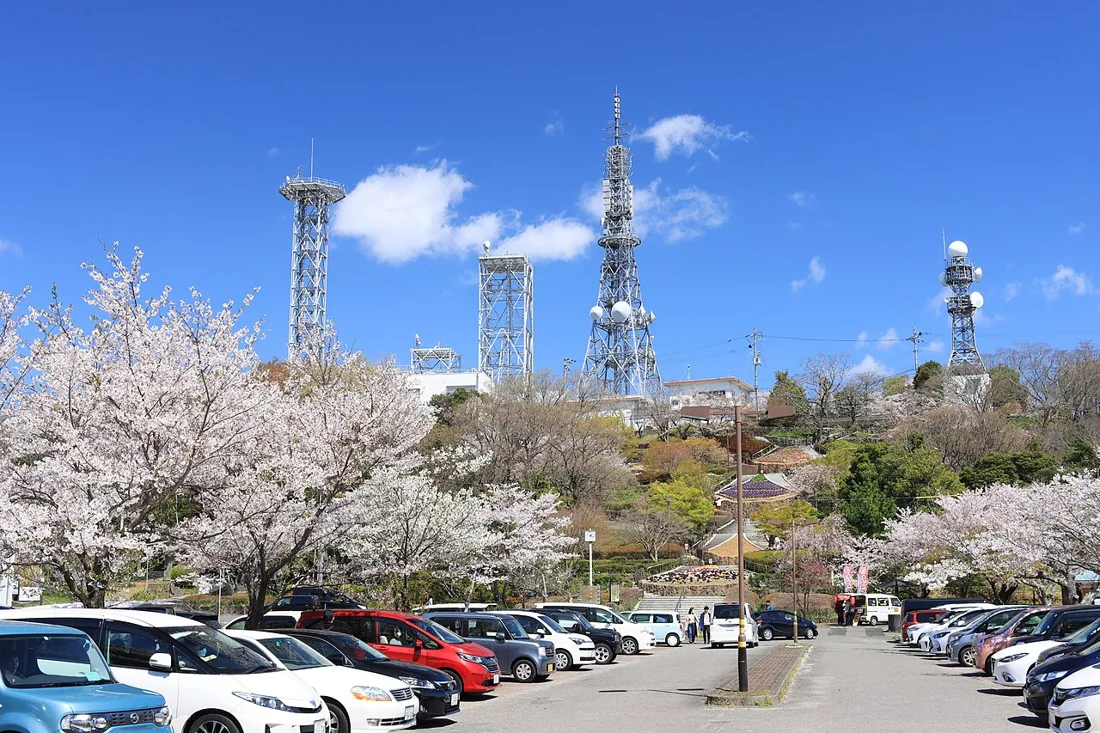 眉山公園の風景
