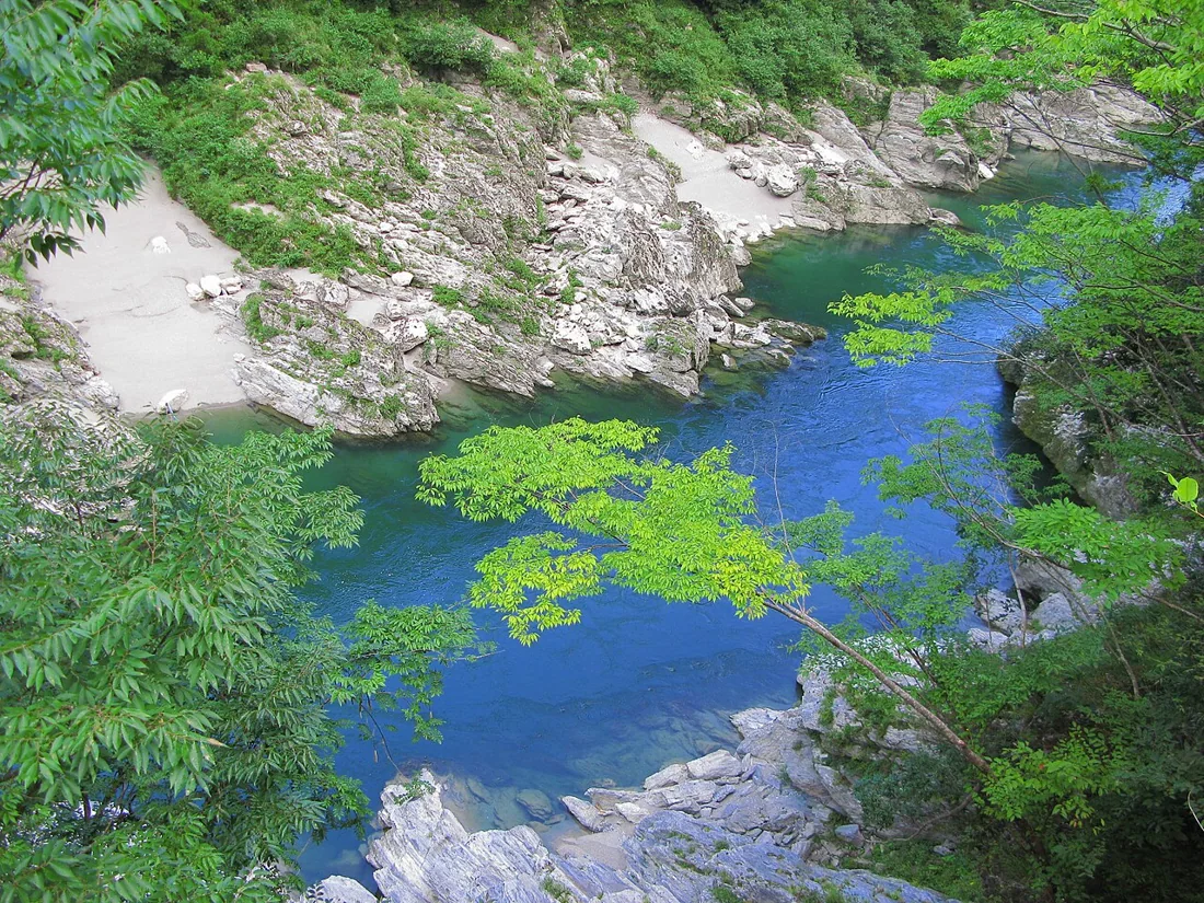 大歩危・小歩危の風景