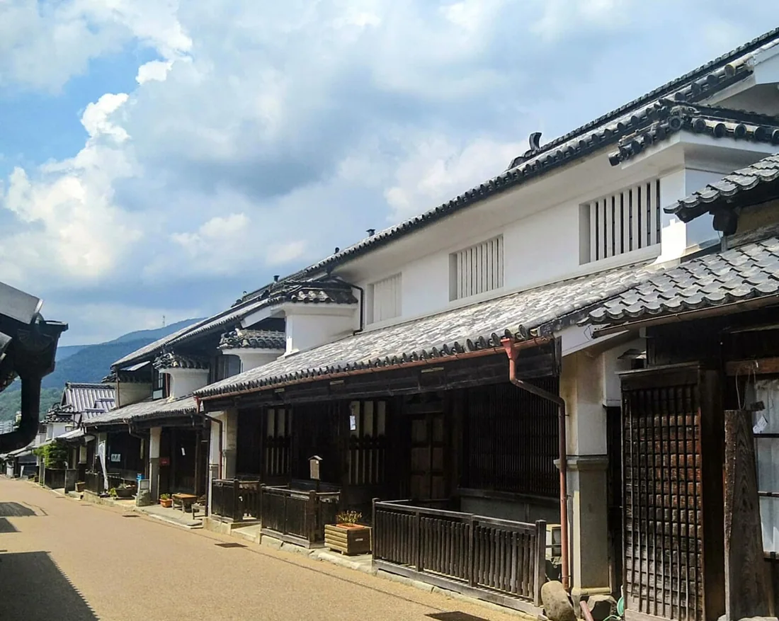 脇町うだつの町並みの風景