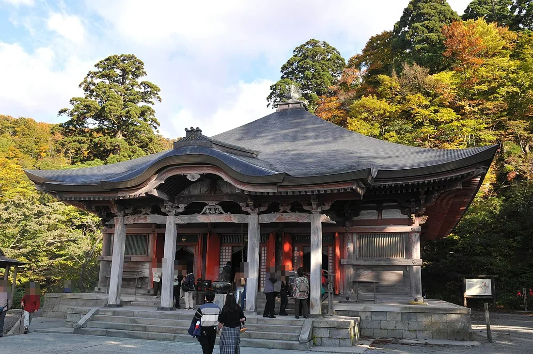大山寺の風景