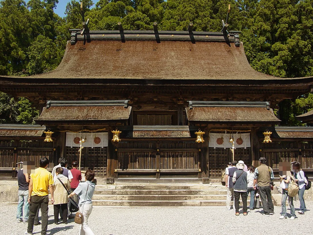 熊野本宮大社の風景