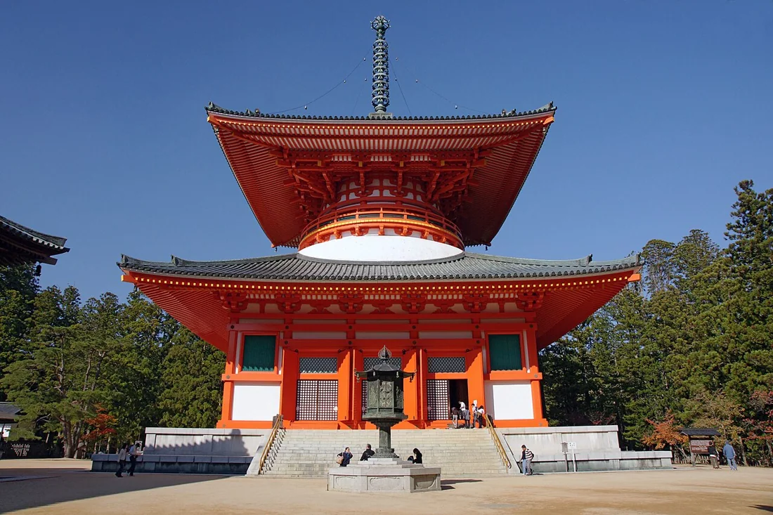 高野山 金剛峯寺と壇上伽藍の風景