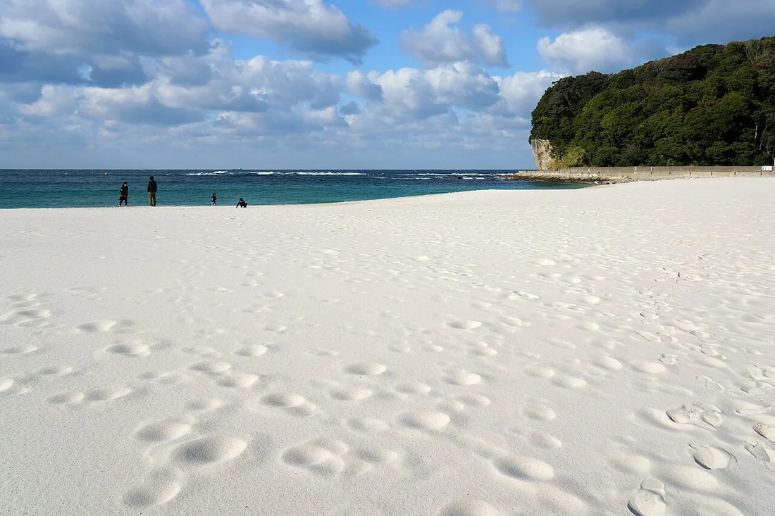 白良浜の風景