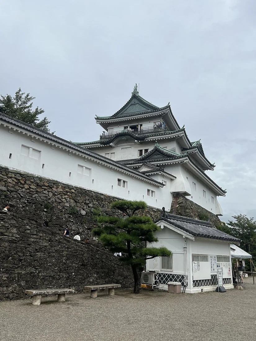 和歌山城の風景