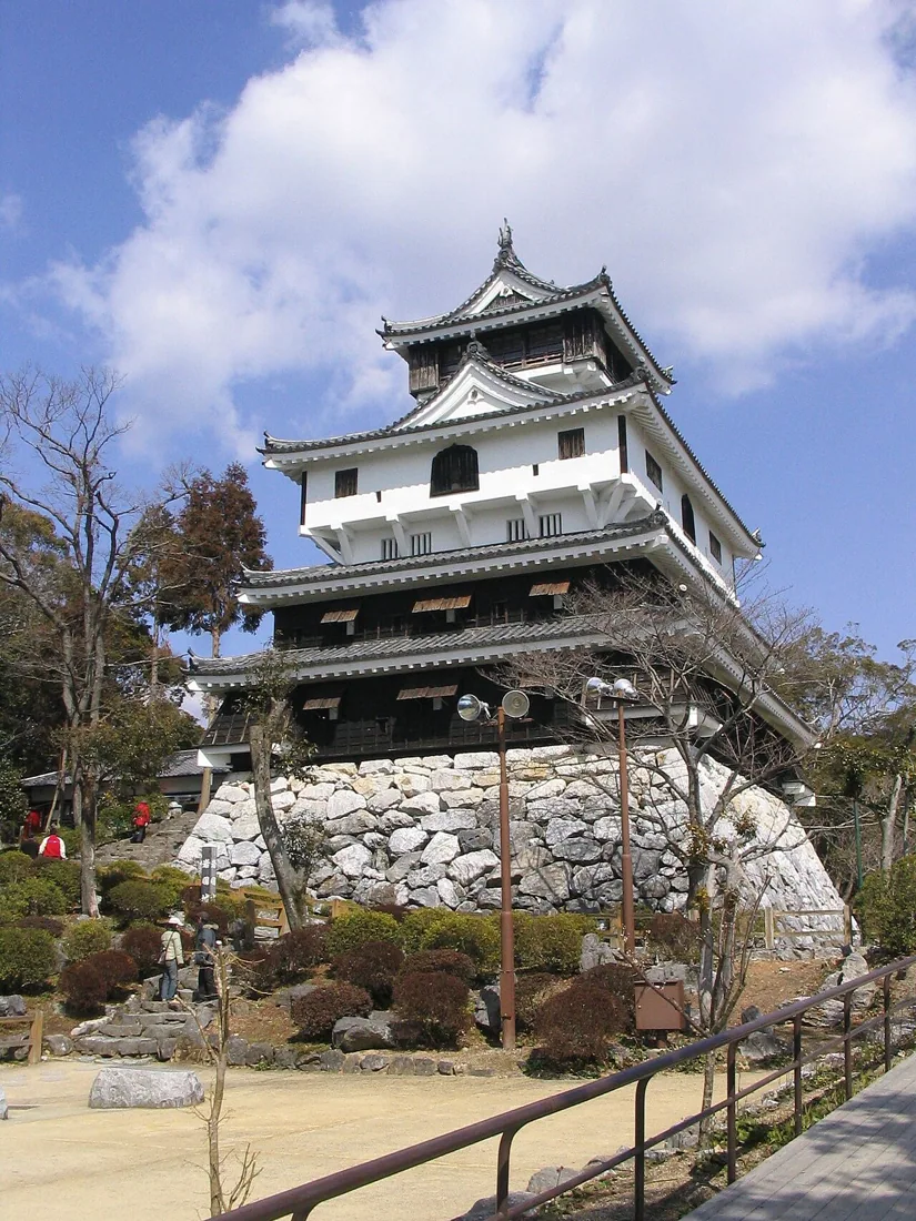 岩国城の風景