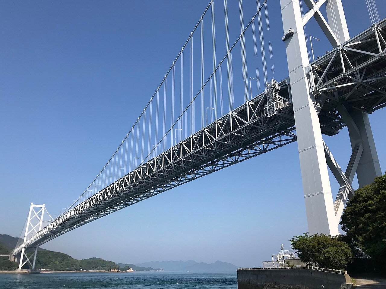 しまなみ海道・因島大橋の風景