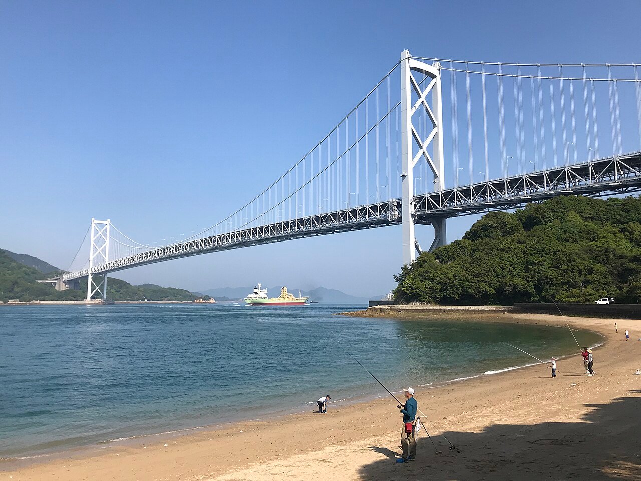 しまなみ海道の因島大橋